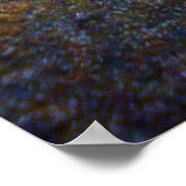 Rusty Steel Industrial Rivet Poster (Ecke)