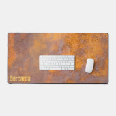 Rusty Steel Schreibtischunterlage (Tastatur & Maus)