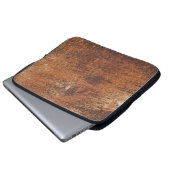 Rusty Textured Metal Surface Laptopschutzhülle (Vorne Knopf)