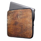 Rusty Textured Metal Surface Laptopschutzhülle (Vorderseite Links)