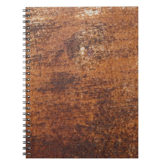 Rusty Textured Metal Surface Notizblock (Vorderseite)