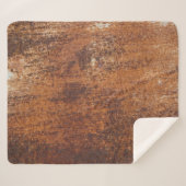 Rusty Textured Metal Surface Sherpadecke (Vorderseite (Horizontal))