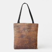 Rusty Textured Metal Surface Tasche (Rückseite)