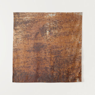 Rusty Textured Metal Surface Wandteppich
