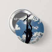 Rusty the Lineman Button (Vorne & Hinten)