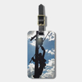 Rusty the Lineman Gepäckanhänger (Vorderseite vertikal)