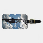 Rusty the Lineman Gepäckanhänger (Vorderseite horizontal)