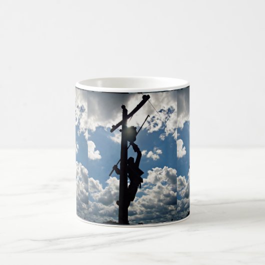 Rusty the Lineman Kaffeetasse (Mittel)