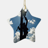 Rusty the Lineman Keramikornament (Rechts)