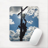 Rusty the Lineman Mousepad (Mit Mouse)