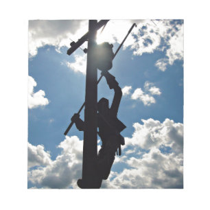 Rusty the Lineman Notizblock