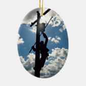 Rusty the Lineman Ornament (Hinten)