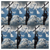 Rusty the Lineman Stoff (Muster)