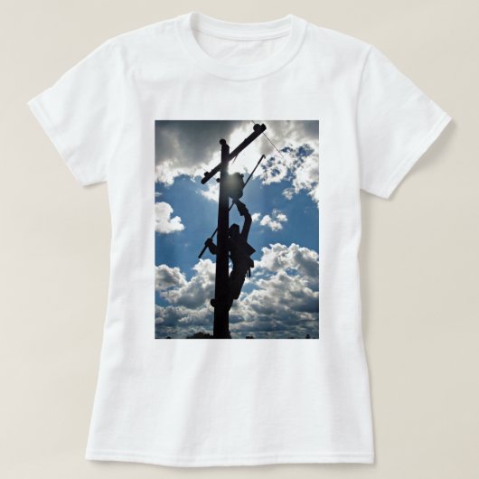 Rusty the Lineman T-Shirt (Design vorne)