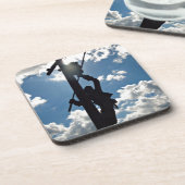 Rusty the Lineman Untersetzer (Linke Seite)