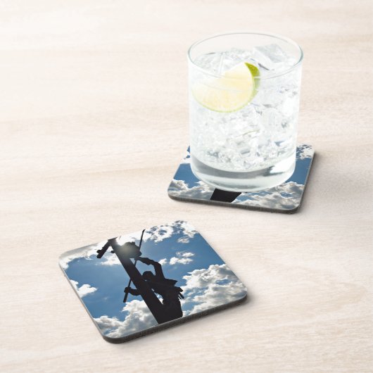 Rusty the Lineman Untersetzer (Rechte Seite)