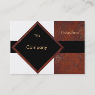 Rusty Tile Business Card Visitenkarte