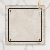 Rusty-Tomate-Ketschup-Tag Geschenkanhänger (Rückseite)