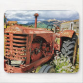 Rusty Tractor Mousepad (Vorne)
