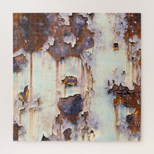 Rusty Train Wagon Peeling Paint Puzzle