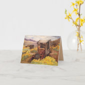 Rusty Truck Karte (Gelbe Blume)