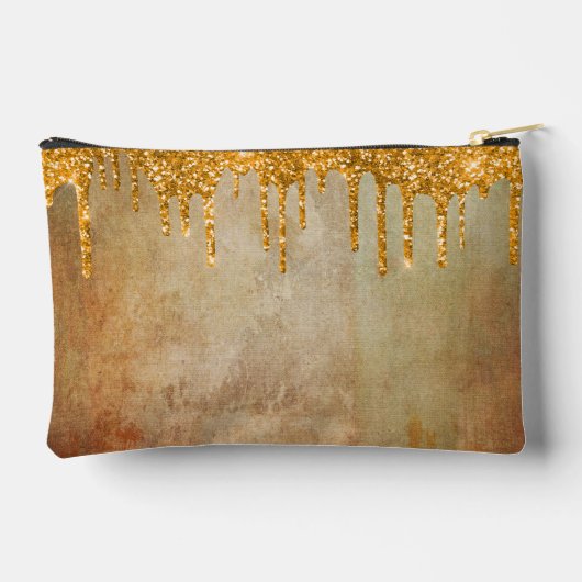 Rusty und Gold Zubehörtasche (Rückseite)