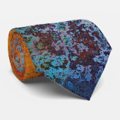 Rusty, Verdigris, Grunge Steampunk Krawatte (Gerollt)