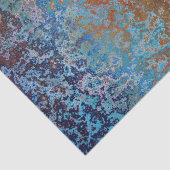 Rusty, Verdigris, Grunge Steampunk Seidenpapier (Detail)