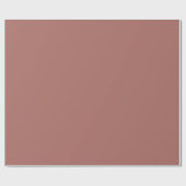 Rusty Vintag Brown Wrapping Paper Roll Geschenkpapier (Flach)