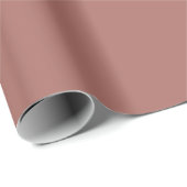 Rusty Vintag Brown Wrapping Paper Roll Geschenkpapier (Rolleneckpunkt)