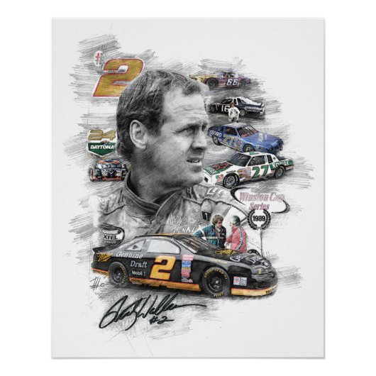 Rusty Wallace Poster (Vorderseite)