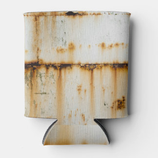 Rusty White Metal: Texturierte Oberfläche Dosenkühler