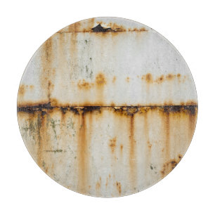Rusty White Metal: Texturierte Oberfläche Schneidebrett