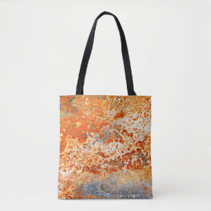 Rusty Zinc Grunge Hintergrund Tasche