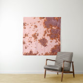 Rusty Zinc Whispers: Vintage Texturen Wandteppich (Beispiel (Horizontal))