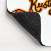 Rustyfoxes auf Youtube-Farbe kundengerechtes Mousepad (Ecke)