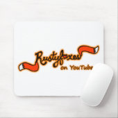 Rustyfoxes auf Youtube-Farbe kundengerechtes Mousepad (Mit Mouse)