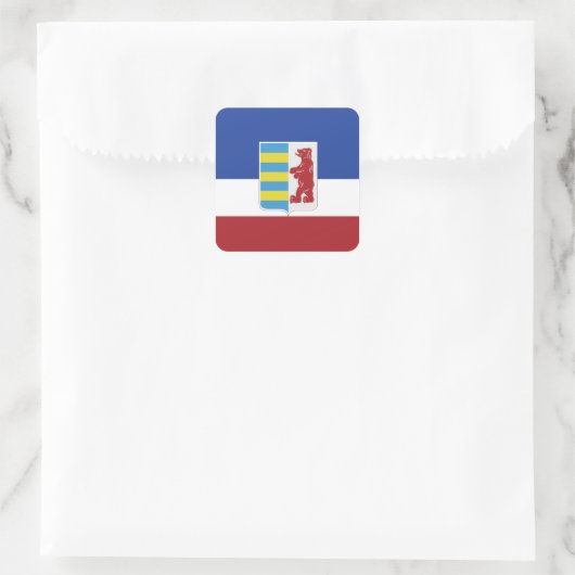 Rusyn-Aufkleber Quadratischer Aufkleber (Tasche)