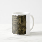 Rusyn Wappen-Tasse Kaffeetasse (VorderseiteRechts)