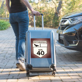 Ruta 40, das ultimative Abenteuer auf dem Weg Aufkleber (Koffer Insitu)