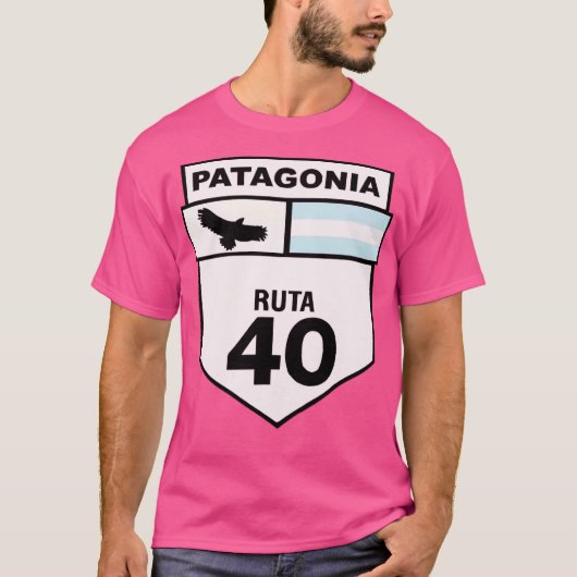 Ruta 40 Road Sign Active T-Shirt (Vorderseite)