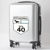 Ruta 40 - Vinyl-Aufkleber für Nassschneiden Aufkleber (Koffer)