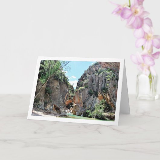 Ruta del Agua in Chelva, Valencia, Spanien Karte (Orchidee)