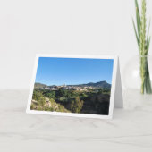 Ruta del Agua Landschaft, Chelva, Valencia, Spanie Karte (Vorderseite)