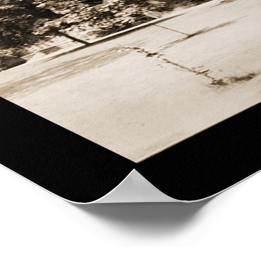 Rutgers University NJ Foto 1913 Poster (Ecke)