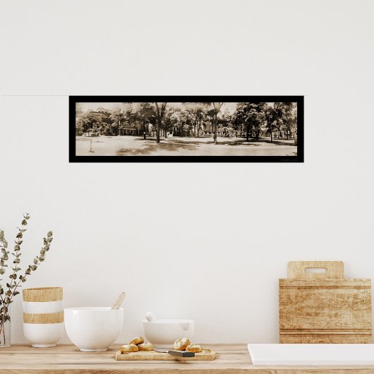 Rutgers University NJ Foto 1913 Poster (Küche)