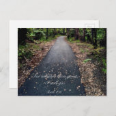 Ruth 1:16 postkarte (Vorne/Hinten)