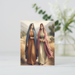 Ruth 1 a Herzliche Reise der Hingabe Postkarte