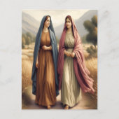 Ruth 1 a Herzliche Reise der Hingabe Postkarte (Vorderseite)