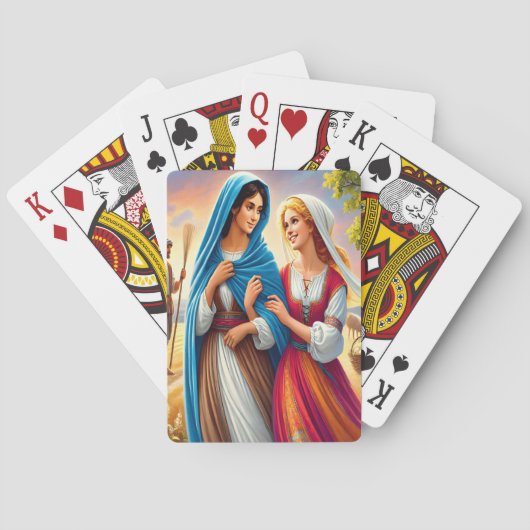 Ruth 1 Eine Reise der Hingabe Spielkarten (Rückseite)